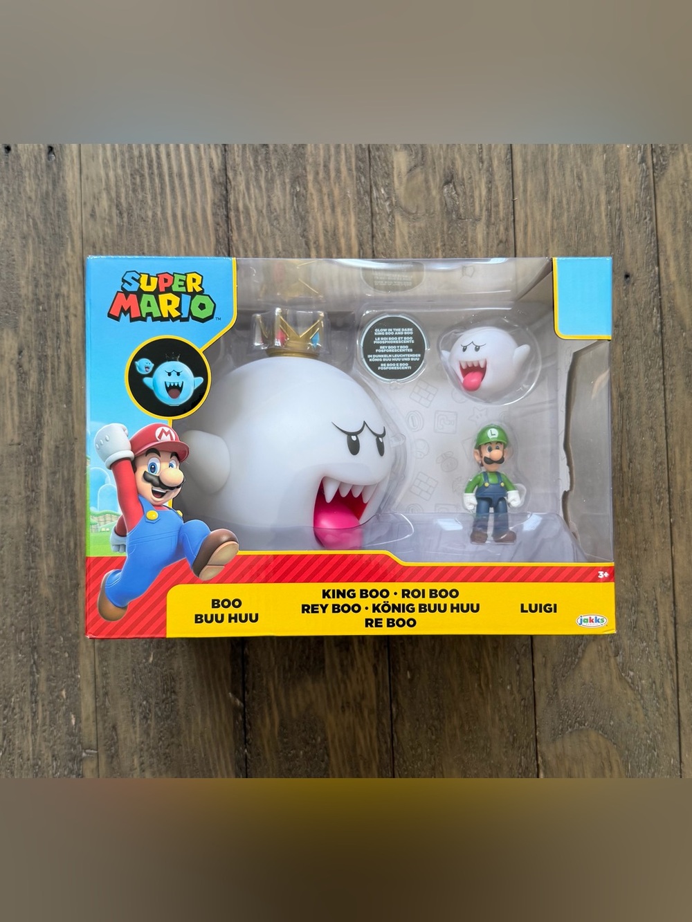 Super Mario Brothers King Boo 3pc Action Figure Set
New in box